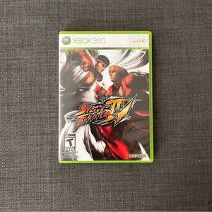 Street Fighter IV Xbox 360 Game Complete‎